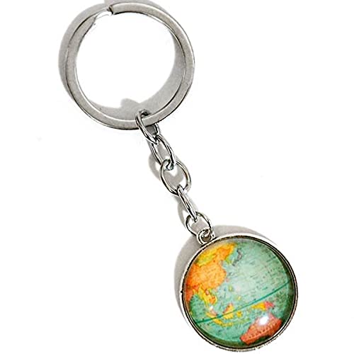 Amazon.co.jp: 世界地図 ワールド マップ 地球 アース 鍵 キーホルダー